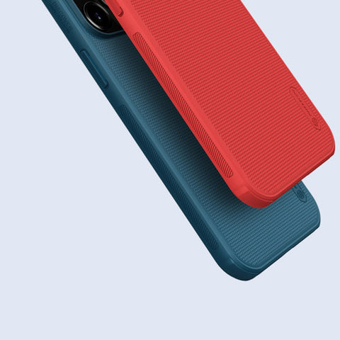 NILLKIN Super Frosted Shield Pro ovitek za iPhone 13 Pro Max, Rdeč