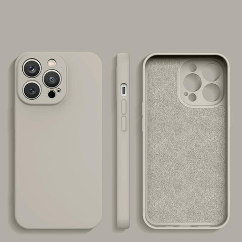 Ovitek za Samsung S23 Plus 5G, Liquid Silicone, Bež