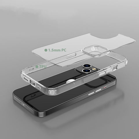 TECH-Protect FlexAir Hybrid ovitek za iPhone 14 Pro, prozoren