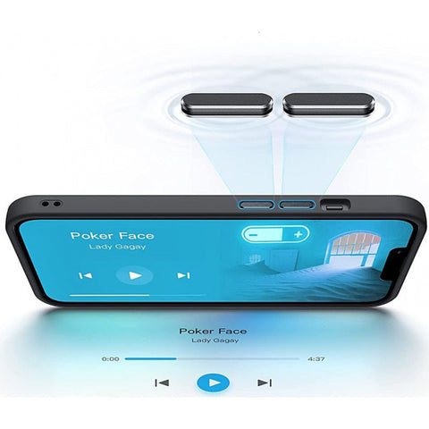 TECH-Protect Magmat MagSafe ovitek za iPhone 14 Pro, črn/prozoren