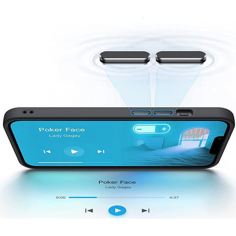 TECH-Protect Magmat MagSafe ovitek za iPhone 14 Pro Max, črn/prozoren