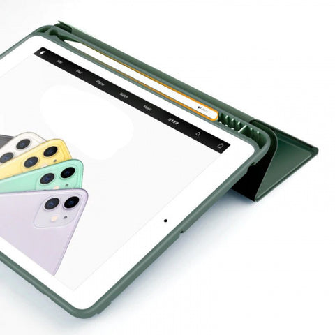 Tech-protect Sc Pen ovitek/torbica za Apple iPad 10.2, Zelen