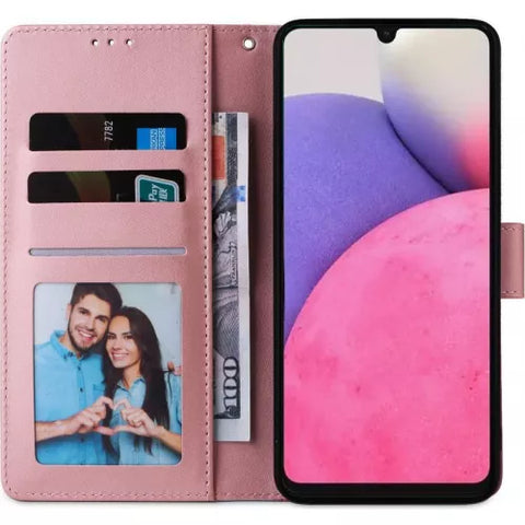 TECH Protect eleganten etui/ovitek za  Samsung A33 5G, Roza vrtnice